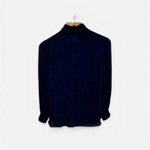 Tory Burch Dress Shirt with Gold Logo Tag